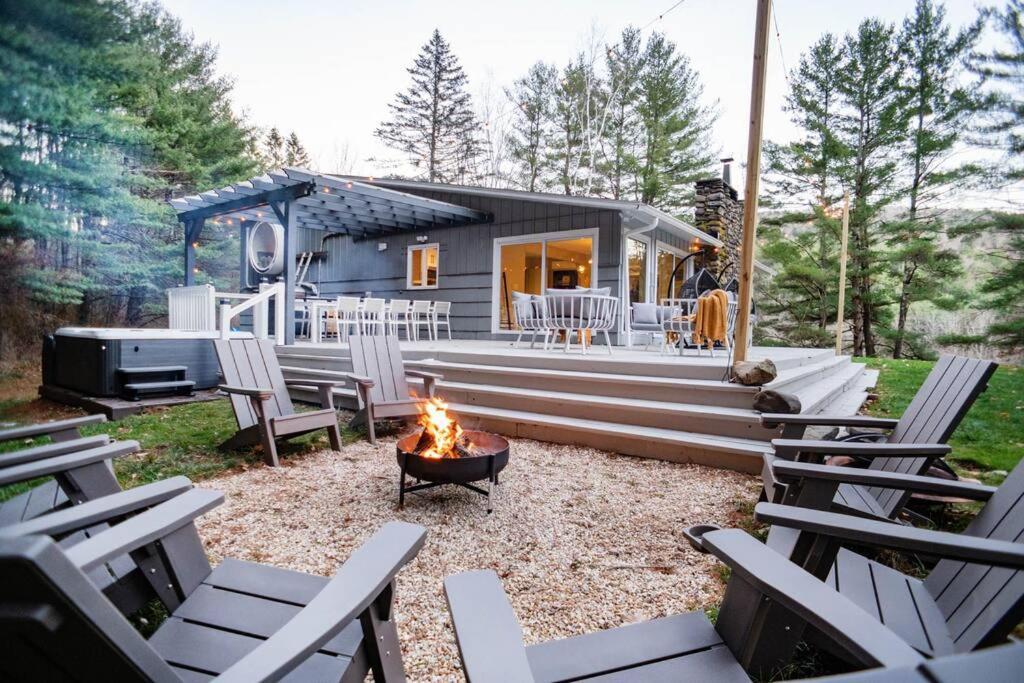 Prattvilla -Catskill -Mountain Escape 5 Bedroom ,3 Bath With Hot Tub Prattsville Exterior foto